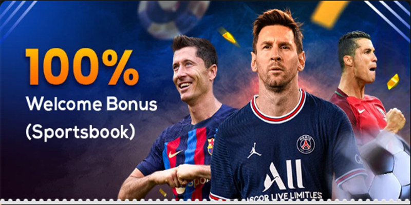 100% Welcome Bonus (Sportsbook)